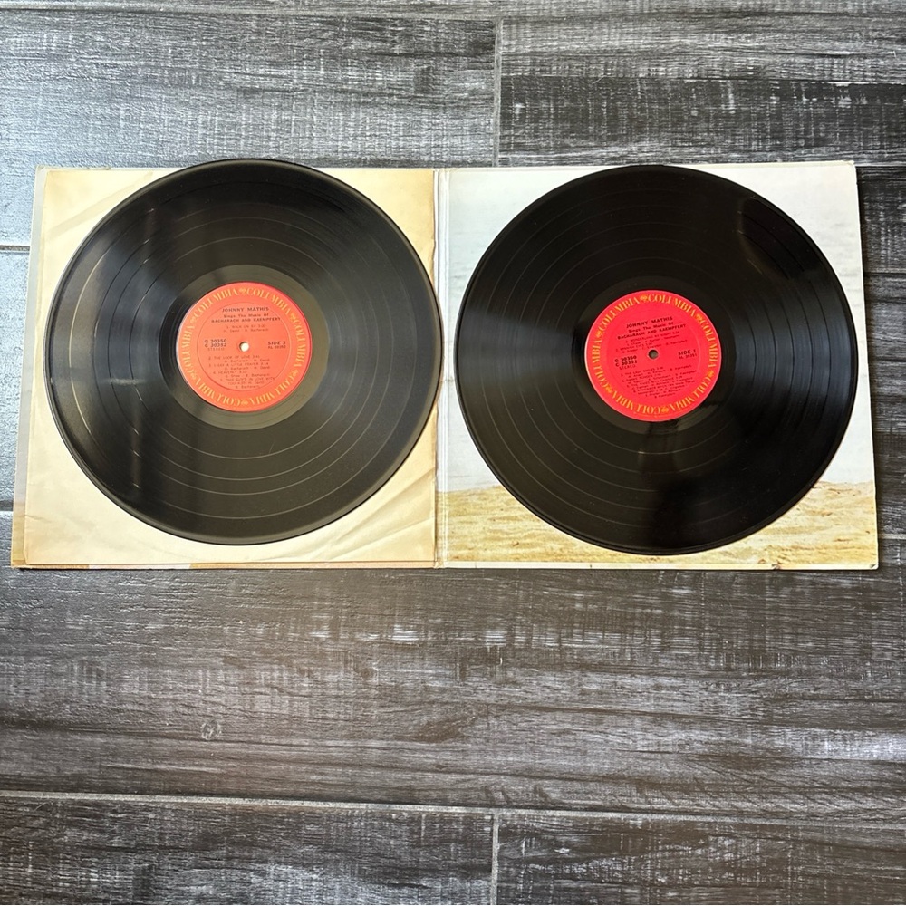 Columbia Vintage Album Cover Art with White and‎ Tan Tones - Picture 7 of 14